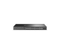 TP-Link Omada SL2428P : Switch Géré L2, 24 Fast Ethernet PoE+ 4 Gigabit, 2 Combo SFP, 12.8 Gbit/s, 8000 MAC, QoS, VLAN, CLI, Montage 1U