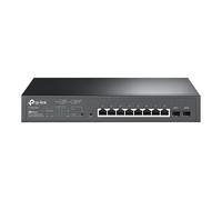 TP-Link Omada TL-SG2210MP Géré L2/L2+ Gigabit Ethernet (10/100/1000) Connexion Ethernet, supportant l'alimentation via ce port (PoE) 1U Noir