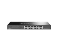 TP-Link Omada TL-SG2428P Géré L2/L2+ Gigabit Ethernet (10/100/1000) Connexion Ethernet, supportant l'alimentation via ce port (PoE) 1U Noir