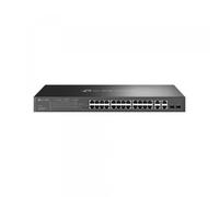 TP-Link Commutateur réseau JetStream TL-SL2428P – 24x10/100 + 4xGigabit – 24 ports PoE+