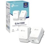 TP-Link Adaptateur Powerline G.hn 1200 Mbps, 1+1 Port Gigabit Ethernet, économie d'énergie, compatible avec tous les routeurs et adaptateurs G.hn Powerline, ne Fonctionne Pas avec HomePlug