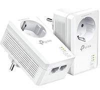 TP-Link Prise CPL 1000 Mbps, Prise Intégrée, 2 Ports Gigabit,TL-PA7027P KIT | Compatible toutes box Fibre, Plug & Play, Connectez plusieurs appareils grâce au réseau électrique, Idéal pour le Streaming