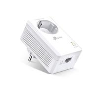 TP-Link TL-PA7017 P AV1000 Adaptateur Powerline Gigabit avec Prise (1 Port Gigabit, Plug and Play, économie d'énergie, Compatible avec Tous Les adaptateurs Powerline Courants) Blanc