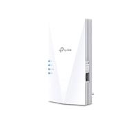 TP-Link RE500X Répéteur WiFi 6 AX1200 Dual Band, 802.11ax/ac/a/b/g/n, Port Gigabit Ethernet, Antennes Internes, WPS, Blanc, Compatible Windows/macOS/Linux