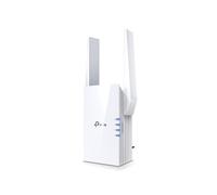 TP-Link RE605X : Répéteur WiFi 6 AX1800 bi-bande (2.4/5 GHz), 1201 Mbps, 1x RJ45 Gigabit Ethernet, 2 antennes externes, WPA3, WPS, Mode AP