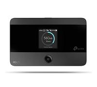 TP-Link Routeur Mobile 4G LTE-Advanced Bi-Bande: Débit 4G de 150 Mbps, Débit Wi-Fi de 300 Mbps en 2.4 GHz et 5 GHz, Batterie Rechargeable Longue Durée 2550 mAh, Antenne Interne, 1 Port Micro USB, 1 Emplacement Carte SIM (M7350)