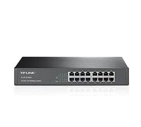 TP-Link TL-SF1016DS commutateur réseau Non-géré Fast Ethernet (10/100) 1U Noir
