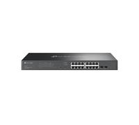 TP-Link Switch TL-SG2218P 18xGBit 2xSFP Smart Managed Omada SDN PoE+ montable en rack