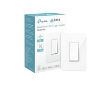 TP-Link Smart Wi-Fi Light Switch, works with Amazon Alexa, No Hub Nécessaire (Required, Single pole, Control Your Fixtures From Anywhere (HS200) BY