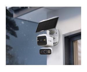 TP-LINK Solar-Powered Dual-Lens Pan/Tilt Security Camera Kit TC93D KIT EU IP Camera TC93D EU 1.0 & Tapo A201-INT