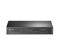 TP-Link Switch PoE (TL-SF1008P V7) 8 Ports 10/100M, 4 Ports PoE+, 66W pour Tous Les Ports PoE, Boitier Métal, Installation faciles, idéal pour créer Un réseau de Surveillance Polyvalent et fiable
