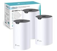 TP-Link Système Wi-Fi Deco S7 AC1900 Whole Mesh - Double bande avec ports Gigabit - Couverture jusqu'à 5600 ft2 - Connectez 150 appareils - Processeur 1,2 GHz - Fonctionne avec Amazon Alexa - Contrôle