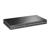 TP-Link T2600G-52TS V3 commutateur réseau Géré L2+ Gigabit Ethernet (10/100/1000) 1U Noir