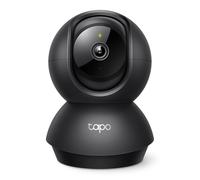 Tapo 2K(3MP) Caméra Surveillance WiFi intérieure 360° C211, Vision Nocturne, Notifications en Temps réel, Détection de Personne, Suivi de Mouvement, Télécommande, Compatible avec Alexa, Noir
