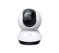 TP-Link Tapo C220 Caméra IP Intérieure 2MP 1440p WiFi N Vision Nocturne 9m Angle 360° Détection Mouvement Audio Bidirectionnel Montage Bureau Blanc/Noir