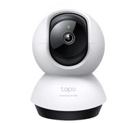 Tapo Tapo C220 Caméra de sécurité d'intérieur 2K QHD Pan/Tilt WiFi Détection AI Couverture visuelle 360° Vision Nocturne Mode confidentialité Personnalisable Stockage Cloud et Local Fonctionne avec