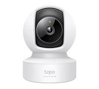 TP-Link Tapo C222, 2K 4MP, Support IA, Suivi de Mouvement, 360°, Vision Nocturne 9m, Communication vocale bidirectionnelle, Stockage Cloud/Local, détection de Pleurs de bébé, caméra de sécurité