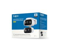 TP Link Tapo C246D Caméra de sécurité à double objectif pour intérieur/extérieur 2 K 3 MP