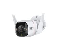 TP-Link Tapo C325WB Caméra IP de sécurité 4MP 2688x1520 sans fil, usage intérieur/extérieur, vision nocturne, angle 127°, IP66, slot MicroSD