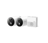 TP-Link Tapo C400S2 : Caméra de Sécurité IP Ext/Int 1080p H.264 WiFi 2.4GHz, Vision Nocturne 15m, Audio 2-voies, IP65, MicroSD 256Go