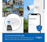 TP-Link Tapo C410 2-pack Balle (forme) Caméra de sécurité IP Extérieure 2304 x 1296 pixels Plafond/mur