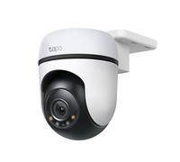 TP Link Tapo C500 Caméra de surveillance extérieure avec vue à 360°, vision nocturne en couleur et suivi intelligent des mouvements.