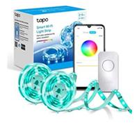 Tapo Ruban LED Connecté WiFi RGB 10m (5m*2), Bande LED Chambre Multicolore, Haute luminosité et Durable, Contrôle via WiFi App, Commande vocale, Compatible avec Alexa et Google Home, L900-10