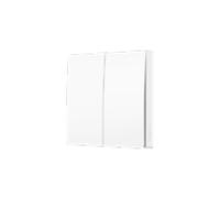 TP-Link TAPO S220 Interrupteur Double Smart Light WiFi Blanc - Commande Rotative - Alimentation par Batterie AAA
