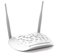 TP-Link TD-W8961N-IT Modem/Routeur, Wi-FI N300 Mbps, 4 Ports Fast Ethernet, Inclus répartiteur, antennes, Version en Langue Italienne, Blanc