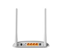TP-Link TD-W8961N Routeur Modem ADSL/ADSL2+ Fast Ethernet Monobande 2.4GHz 802.11n 100Mbps, 4 Ports RJ45, 1 Port RJ11, QoS, WEP/WPA/WPA2