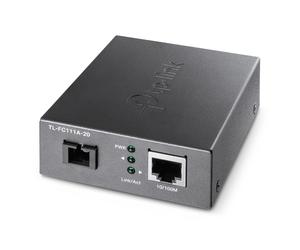 TP-Link TL-FC111A-20 convertisseur de support réseau 100 Mbit/s Monomode Noir
