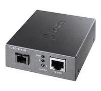 TP-Link TL-FC111B-20 - Convertisseur de média à fibre optique - 100Mb LAN - 10Base-T, 100Base-TX, WDM - mode unique SC/UPC / RJ-45 - jusqu'à 20 km - 1550 (RX) / 1310 (TX) nm - pour JetStream TL-SG3452