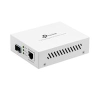 TP-Link TL-MC200 | Convertisseur de média Gigabit SFP vers RJ45 | Convertisseur fibre vers Ethernet | Plug and Play | Boîtier en métal durable | Compatibilité polyvalente | Auto-négociation | Certifié