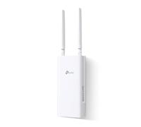 TP-Link TL-MR100-Routeur WiFi extérieur 4G 300 Mbps, IP65 résistant aux intempéries, avec Fente SIM déverrouillée, Montage sur Poteau/Mur/fenêtre, connecter jusqu'à 32 appareils, Plug & Play