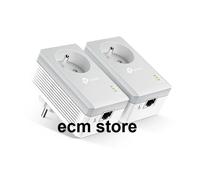 TP-Link TL-PA4015PKIT Kit de 2 CPL AV600 Mbps avec prise intégrée /EBUB