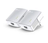 TP-Link TL-PA411KIT AV500 Nano Powerline Adapter Starter Kit - Pont - HomePlug AV (HPAV) - Module enfichable (pack de 2)