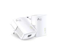 TP-Link TL-PA7019 KIT Adaptateur CPL 1000 Mbit/s Gigabit Ethernet, HomePlug AV2, Port RJ-45, AES 128-bit, portée 300m, Blanc, compatible Windows/Linux/macOS