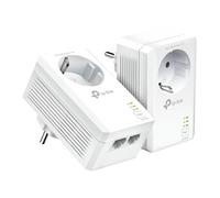 TP-Link TL-PA7027P V1 Démarreur Kit - Powerline Adapterkit - 2-Port-Switch -