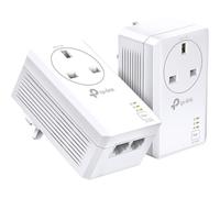 TP-Link TL-PA7027P V1 Starter Kit - Kit d'adaptation pour courant porteur 1GbE, HomePlug AV (HPAV), IEEE 1901, HomePlug AV (HPAV) 2.1 - Branchement mural