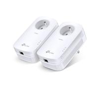 TP-Link Kit CPL TL-PA8015P – AV1200 1200 Mbps, 1 Port Gigabit, Prise intégrée, Pack de 2