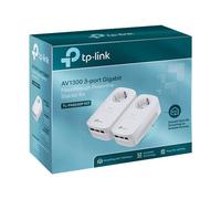 TP-Link TL-PA8030P KIT - Starter Kit - adaptateur CPL 1GbE, HomePlug AV (HPAV), HomePlug AV (HPAV) 2.0 - Branchement mural