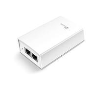 TP-LINK TL-POE4824G Adaptateur et Injecteur PoE Gigabit Ethernet 48V Adaptateur/Injecteur PoE (Gigabit Ethernet, 10,100,1000Mbit/s, Blanc, Puissance, FCC, CE, RoHS, 48V)
