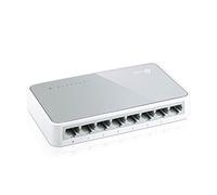 TP-Link TL-SF1008D Non-géré Fast Ethernet (10/100) Blanc