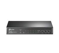 TP-Link Commutateur de bureau TL-SF1009P 9 ports 10/100 Mbps 8 ports PoE+