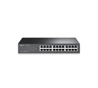 TP-Link TL-SF1024D - Commutateur Fast Ethernet Non-géré 24 ports RJ-45 10/100 Mbps, 4.8 Gbit/s, 8000 MAC, Boîtier Métal, Montage Rack