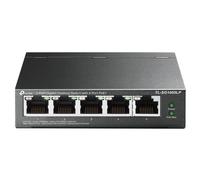 TP-Link TL-SG1005LP commutateur réseau Non-géré Gigabit Ethernet (10/100/1000) Connexion Ethernet, supportant l'alimentation via ce port (PoE) Noir