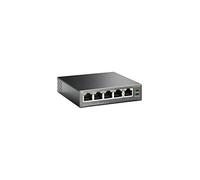 TP-Link TL-SG1005P Non-géré Gigabit Ethernet (10/100/1000) Connexion Ethernet, supportant l'alimentation via ce port (PoE) Noir