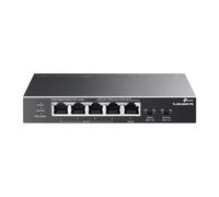 TP-Link TL-SG1005P-PD commutateur réseau Gigabit Ethernet (10/100/1000) Connexion Ethernet, supportant l'alimentation via ce port (PoE) Noir