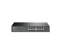 TP-Link TL-SG1016DE-V1 Switch manageable L2 Gigabit Ethernet 16 ports RJ45 10/100/1000, 32 Gbit/s, 8000 MAC, VLAN, QoS, format rack 1U