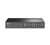TP-LINK TL-SG1016PE, Géré, Gigabit Ethernet (10/100/1000), Full duplex, Connexion Ethernet, supportant l'alimentation via ce port (PoE), Grille de mon